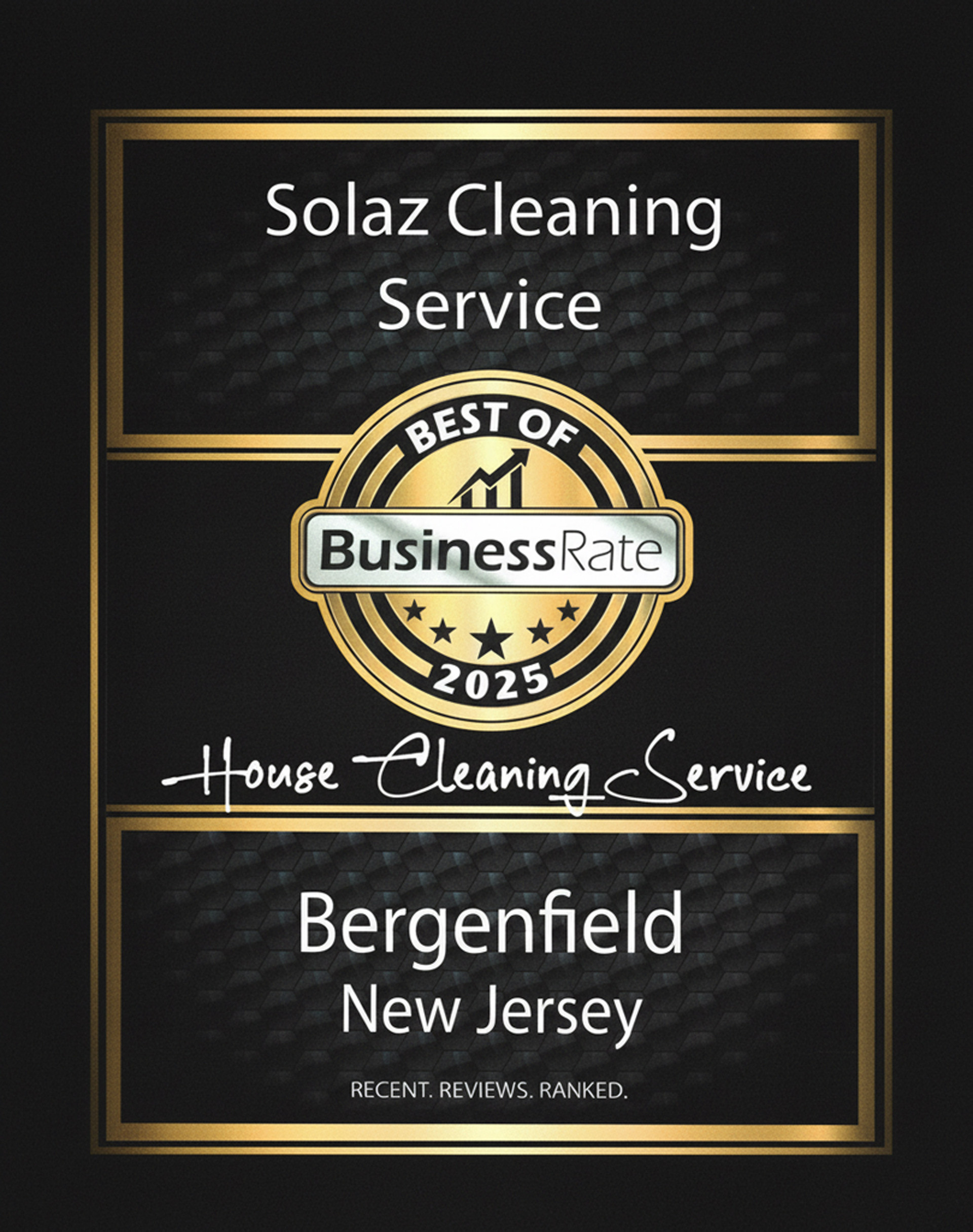 Best of BusinessRate 2025 Award - House Cleaning Service